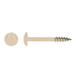 ET. SCHROEF 4.8X38MM 02 VANILLE (RAL 1015)100ST/DS