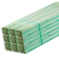 HOUT PANLAT 24X32MM RND GR GEDRENKT CALIB L=3.30M
