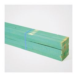 HOUT TENGELLAT 15X23MM RND GR GEDRENKT L=1.15M