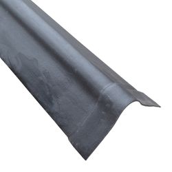 CEMENTPLAAT WINDVEER VLAK 30X30 ZWART L=2.50M