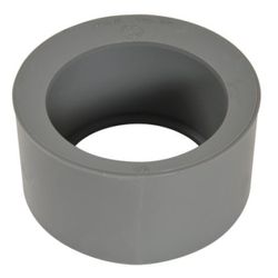 PVC VERLOOP GRIJS 110/80MM LIJMMOF (EXCENTRISCH)