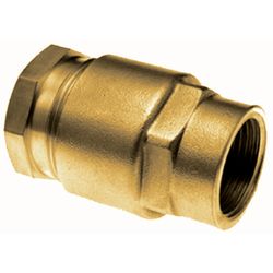 MESSING KOPPELING 1/2'' VROUWELIJK VERSTERKT
