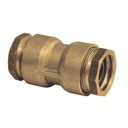 MESSING MOF 4/4'' VERSTERKT
