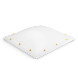 LICHTKOEPEL DUBBELWANDIG 80X80 CM OPAAL