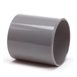 PVC DUBBELE LIJMMOF BENOR GRIJS 90MM