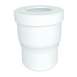PVC SANITAIR WC AANSLUITING 90MM RECHT