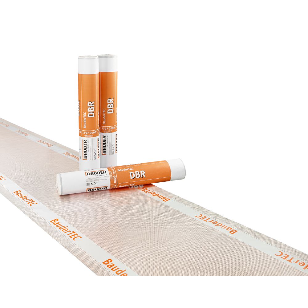 BAUDER TEC DBR 0.4MM 100M² DAMPSCHERM Deschacht